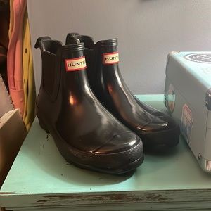 Hunter Short Heeled Rain Boots